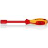 98 03 11 Nut Driver with screwdriver handle insulating multi-component handle, VDE-tested burnished 237 mm